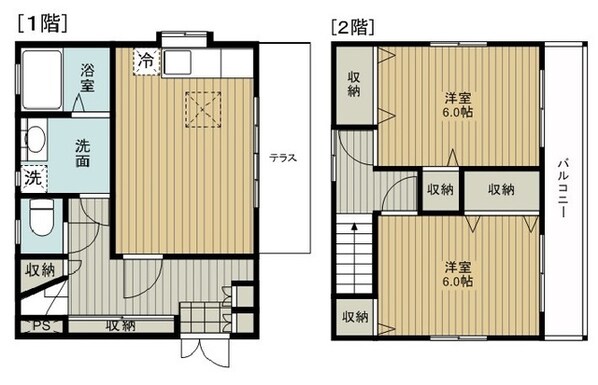 鈴木様貸家の物件間取画像